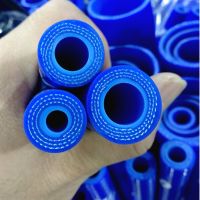 Universal ID:6.5mm 8mm 9mm 10mm 12mm 13mm 14mm Turbo Straight Silicone Coolant Hose 1Meter Length Intercooler Pipe Black/Blue