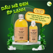 DẦU MÈ ĐEN ÉP LẠNH NOOM 350ML- dầu cho bé ăn dặm, chăm sóc da tóc