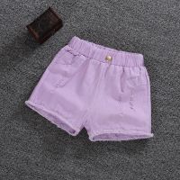 Kids Girl Summer Pants 4-10 Years Cotton Beach Shorts