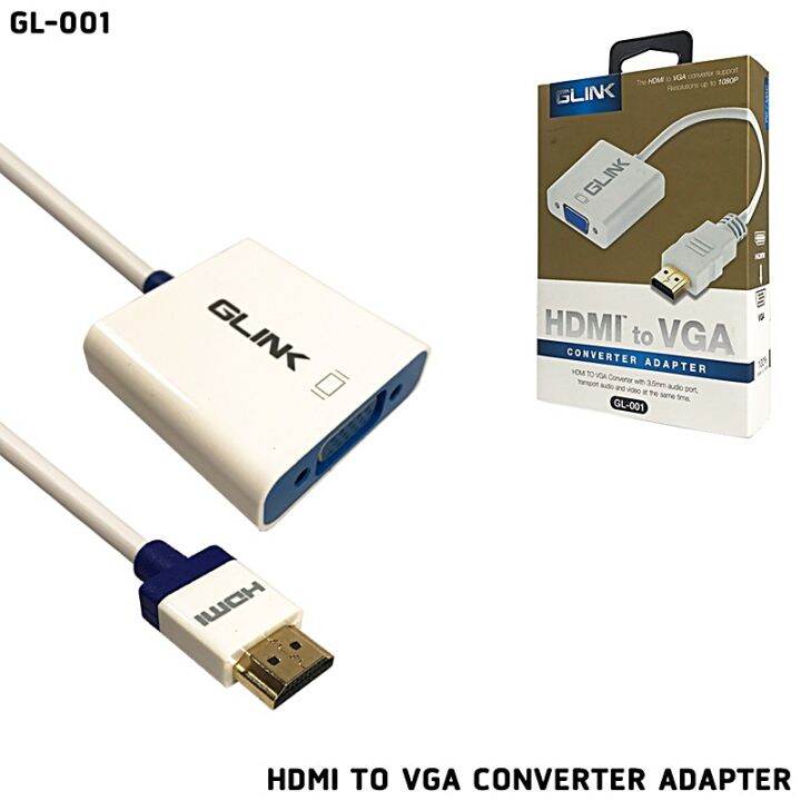 GLINK Converter HDMI TO VGA (AUDIO) GL001 (By Lazada Superiphone