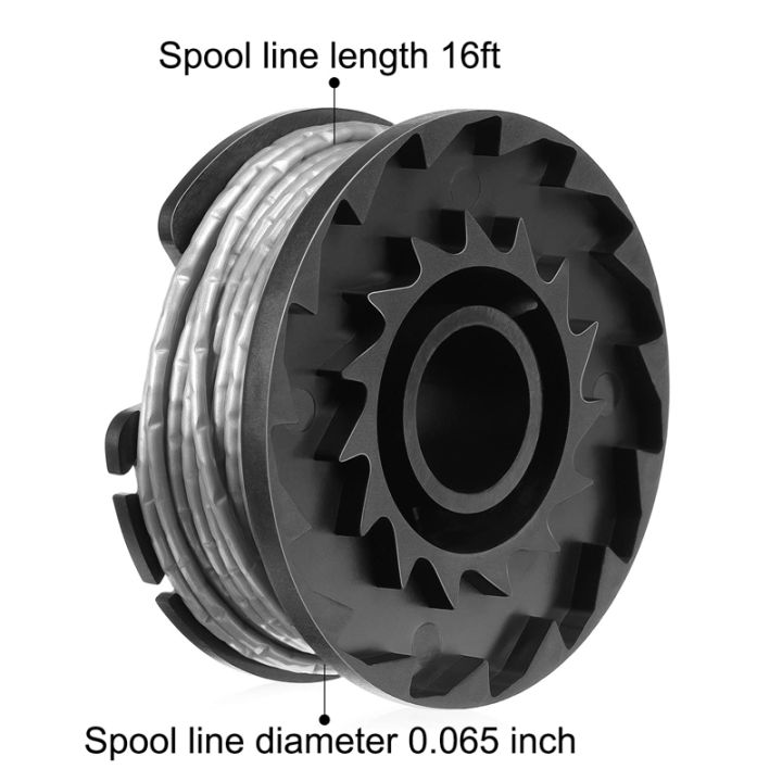 f016800385-string-trimmer-spool-line-for-bosch-strimmer-trimmer-art-23-sl-art-26-art-23-28-sl-replacement-1spool-1cap