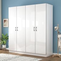 [COD] Wardrobe finishing home bedroom simple assembly cabinet childrens rental room special clothes storage opposite door wardrobe