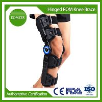 【hot】！ Komzer Hinged ROM Knee Brace for Recovery StabilizationACLMCL   InjuryMedical Orthopedic Support Stabilizer After Surgery