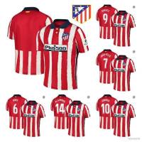 เสื้อกีฬาแขนสั้น ลายทีมชาติฟุตบอล Atletico Madrid Suarez Joao Felix Correa Llorente Koke พลัสไซซ์ AC FTB 2020-2021