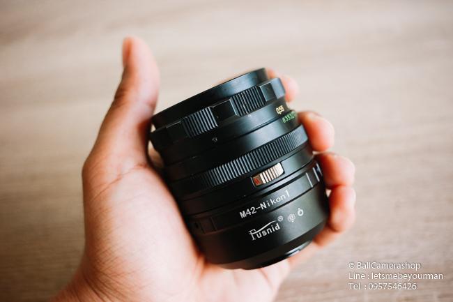 ขายเลนส์มือหมุน-helios-44m-7-58mm-f2-โบเก้หมุนในตำนานจาก-russia-สำหรับใส่กล้อง-nikon-1-mirrorless-ได้ทุกรุ่น-serial-8353273