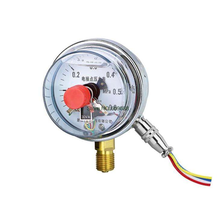 Seismic Electric Contact Pressure Gauge Ynxc60 Radial Pressure