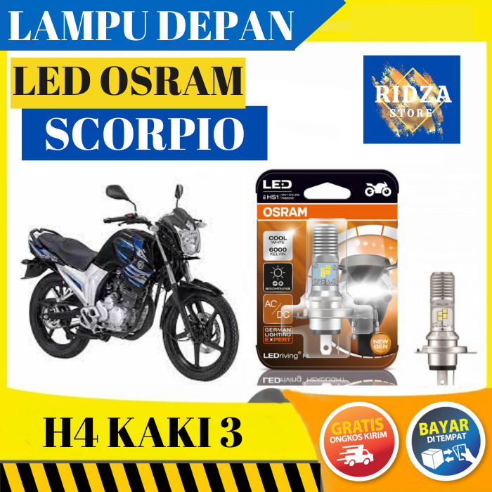 Lampu Depan Led Osram Yamaha Scorpio Original Lazada Indonesia