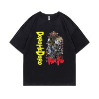 Japanese Anime Dorohedoro Kaiman Printing T Shirt Regular Mens Japanese Manga Streetwear Men Cotton T-shirt Male Loose Tops Tees 4XL 5XL 6XL