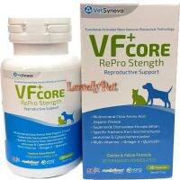 Vf+ core Repro Stength บำรุงระบบสืบพันธุ์สุนัขละแมว และลูกสัตว์ บรรจุ 30 แคปซูล