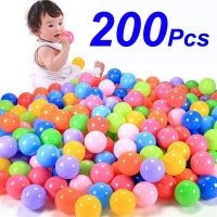 ♗◊♞ 100/150/200PCS Outdoor Sport Ball Colorful Soft Water Pool Ocean Wave Ball Baby Children Funny Toys Eco-Friendly Stress Air Ball