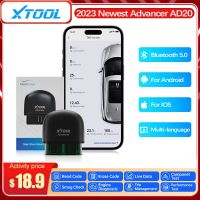 2023 XTOOL Advancer AD20 OBD2 Scanner Read/Clear Code Error All Cars Engine System Diagnose For Android /IOS better ELM327 AD10