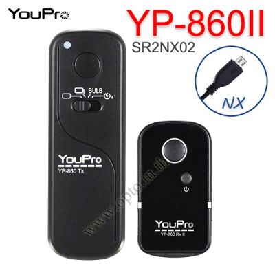 YP-860II YouPro SR2NX02 Wire/Wireless Remote 2.4GHz For Samsung NX1 NX200 NX500 รีโมทไร้สาย-ประกันร้าน (opto)