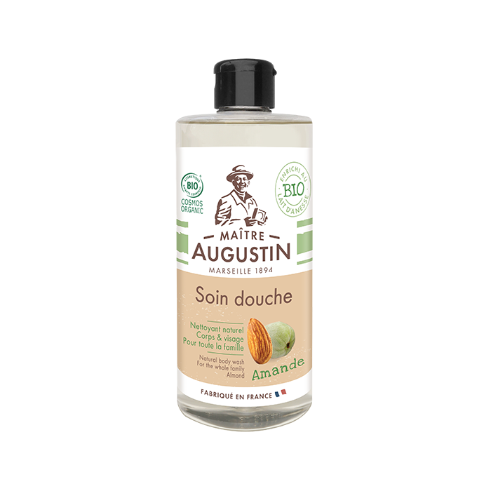 Maitre Augustin Natural bodywash for the whole family Almond ครีมอาบน้ำออแกนิค เนจูรัล บอดี้วอซ ฟอร์ เดอะ โวล แฟมิลี่ อัลมอนด์ (500 ml)
