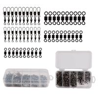 50 pieces of 8-shaped ring and B-shaped bottle type swivel connector fishing accessories set 120g Accessories