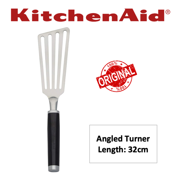 KitchenAid Black Angled Turner