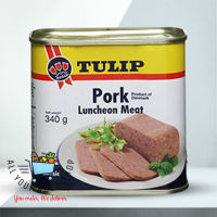 เนื้อหมู ลันเชิ้นมีท ทิวลิป Tulip Danish Pork Luncheon Meat 340 กรัม