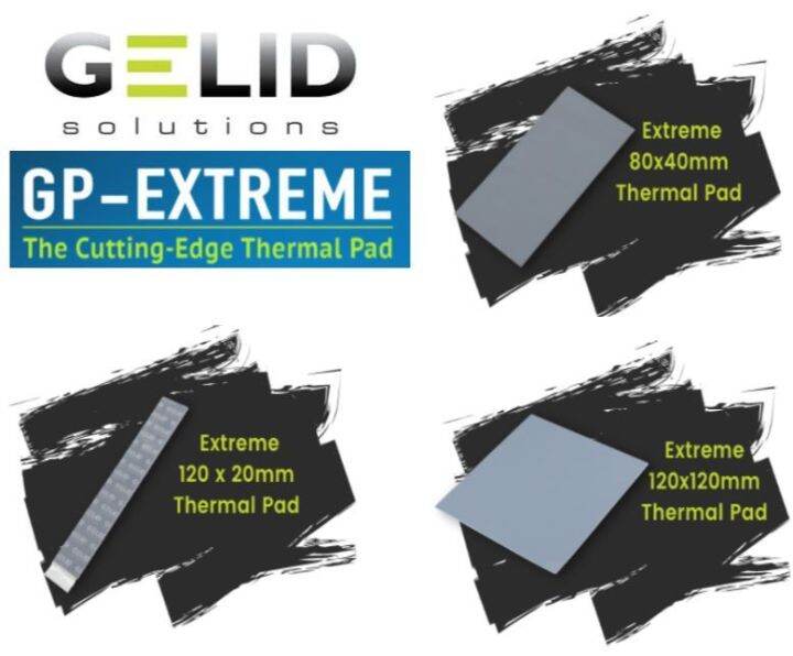 Gelid Thermal Pads. GPExtreme Thermal pads for GPU/ Systems Ultimate