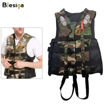 Unisex Adult Life Jacket Water Sports Vest Boating Vest for Fishing  Swimming