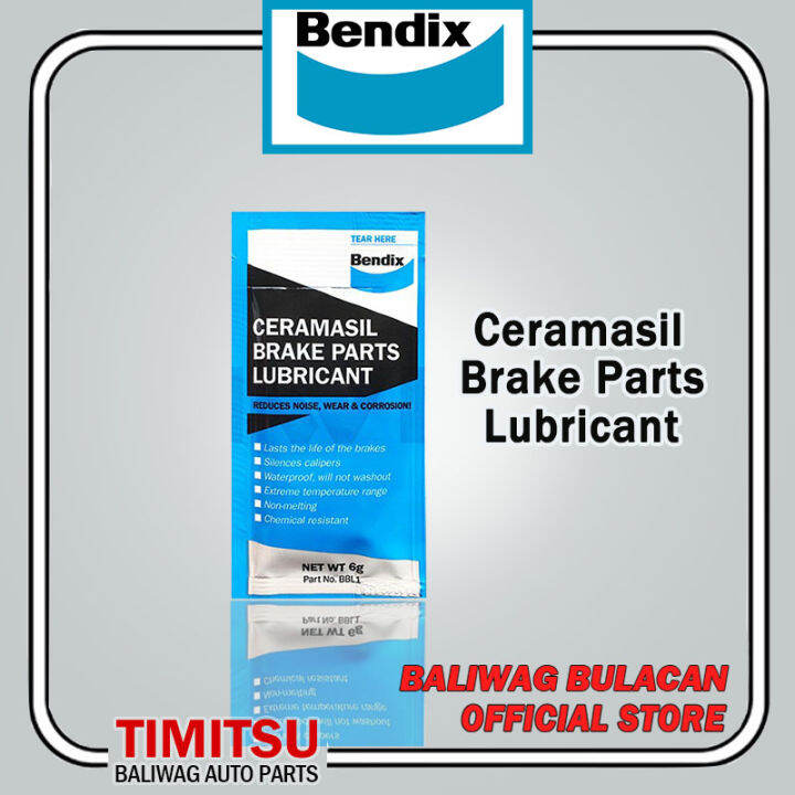 BRAKE PASTE CALIPER GREASE CERAMASIL BRAKE PARTS LUBRICANT 6GRAMS