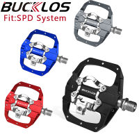 BUCKLOS จักรยานเสือภูเขาเหยียบพอดี SPD ระบบ Dual Fuction จักรยานเหยียบแบริ่งที่ปิดสนิท MTB เหยียบกับ SH56 MTB พุกสำหรับ Shimano