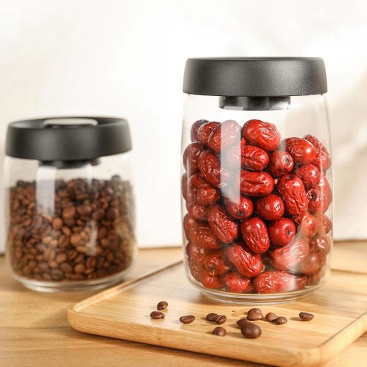 coffee-bean-storage-container-glass-vacuum-jar-sealed-nordic-kitchen-storage-snack-tea-milk-powder-container-storage