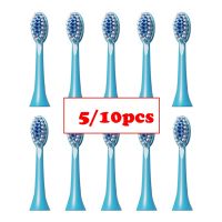 ✽❈✻ Wholesale 5/10Pcs Toothbrush Head 4 colors Replacement Brush Heads Smart Sonic Electric Teethbrush Tips Accessories