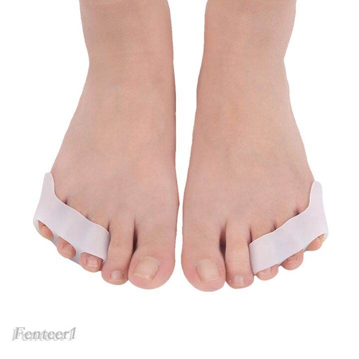 1 Pair Pinky Toe Bunion Corrector Separators Straightener Splint