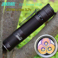 JAXMAN E21 Triple Lamps 21700 Outdoor Strong Light Flashlight Torch Nichia 219 High CRI Quick Release Clip Free Shipping