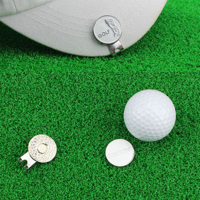 guliang630976 1PC Golf Cap คลิปกอล์ฟบอลเครื่องหมายหมวกคลิปการฝึกอบรมอุปกรณ์เสริม