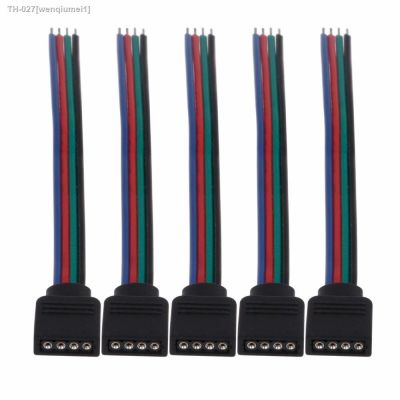 ❏▼ Free shipping 10/20/50/100 pcs/lot 4 pin Female plug RGB Connector Cable For SMD 3528 5050 RGB LED Strip Lighting