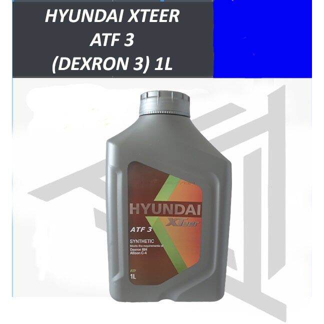 [100 AUTHENTIC] Hyundai Xteer ATF 3 (Dexron 3) 1L Lazada PH