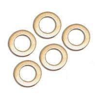 แหวนทองแดง 5 ชิ้น ชนิดแบน  Copper Washer 10mm 5pcs