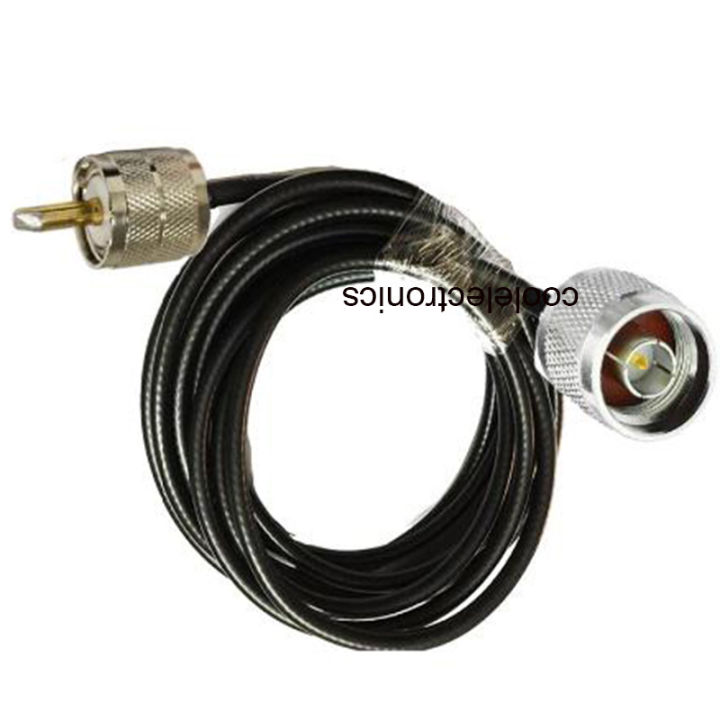 5D-FB PL259 UHF male to N male connector 50-5 Coaxial Cable RF Adapter Coax Cable 50Ohm 50cm 1/2/3/5/10/15/20/30m
