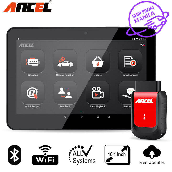 Ancel X6 OBD2 Scanner For All Car Truck Full System Diagnostic Tool