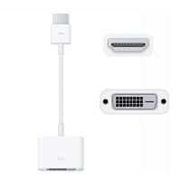 อะแดปเตอร์สำหรับ Mac HDMI ไปยัง DVI ของแท้อย่างเป็นทางการ HDMI ไปยัง DVI มินิ M1 2020 Mac Mini 2018ขาวสำหรับ Apple HDMI ไปยัง DVI สายอะแดปเตอร์922-9555