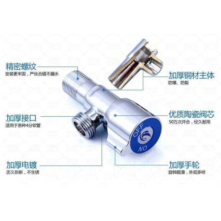 สุดคุ้ม-ก๊อกวาล์วฝักบัว-ผลิตจาก-ทองแดงเคลือบด้วย-multilayer-คุณภาพสูง-ราคาถูก-ฝักบัว-แรง-ดัน-สูง-ฝักบัว-อาบ-น้ำ-ก๊อก-ฝักบัว-เร-น-ชาว-เวอร์