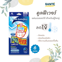 KOOLFEVER For Adults คูลฟีเวอร์ แผ่นเจลลดไข้ สำหรับผู้ใหญ่ (6 แผ่น/กล่อง)