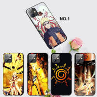 Casing หรับ iPhone 11 12 Mini X Xs XR Pro Max 6+ 6s+ 7+ 8+ 6 7 8 Plus 5 5s SE 2020 EL114 Uzumaki Naruto Pattern Phone เคสโทรศัพท์ อ่อนนุ่ม TPU Black ปก