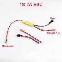 1ชิ้น1S 2S 3S 5S 6S 2A 5A แบบคู่เครื่องควบคุมความเร็วแปรง ESC ไมโครพร้อม1A BEC 5V สำหรับของเล่น RC เรือดัดแปลง130 360ชุดรถไฟเล่นมอเตอร์