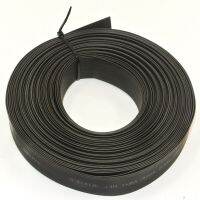 5 meter/lot Heat Shrink Tubing Tube Black Color 30mm 35mm 40mm 45mm 50mm Cable Management