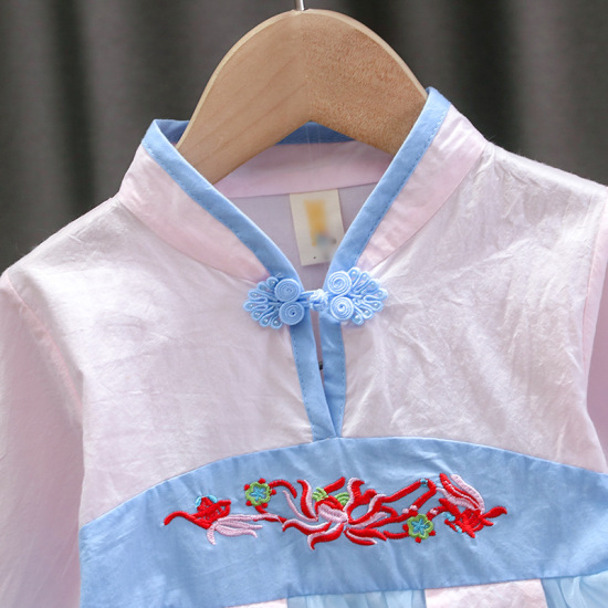 Váy đầm công chúa hàn quốc dễ thương cho bé gái váy hanbok hàn quốc cho bé - ảnh sản phẩm 2