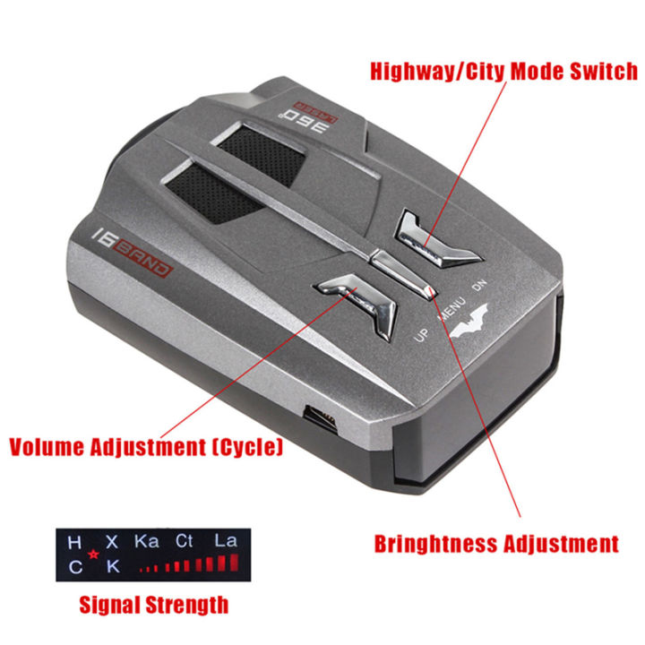 v9-ของแท้-เครื่องตรวจเรดาร์-เครื่องเตือนตรวจจับความเร็ว-car-radar-v9-ป้องกันเครื่องตรวจจับเรดาร์จับความเร็ว-เครื่องเตือนตรวจจับความเร็ว-360-องศา