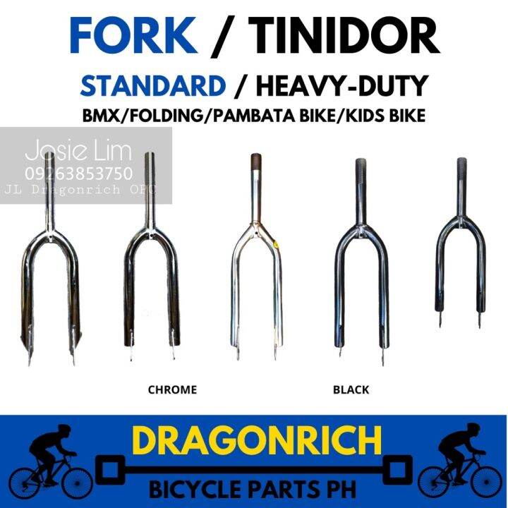 Bike Fork Tinidor Chromium Steel Standard Hybrid Heavy Duty Bicycle bike-fork-tinidor-chromium-steel-standard-hybrid-heavy-duty-bicycle