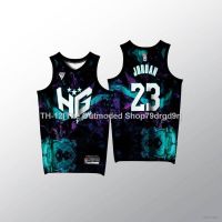 ✖ SY3 Charlotte Hornets Jordan No.23 Basketball Jersey Sports Vest Plus Size Unisex Fans Edition YS3