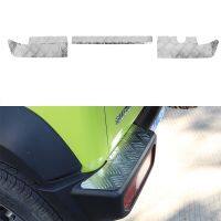 ஐ□☍ for Suzuki Jimny 2019 2020 2021 2022 2023 Rear Bumper Panel Decorative Cover Trim Sticker Decals Car Exterior Accessories Black