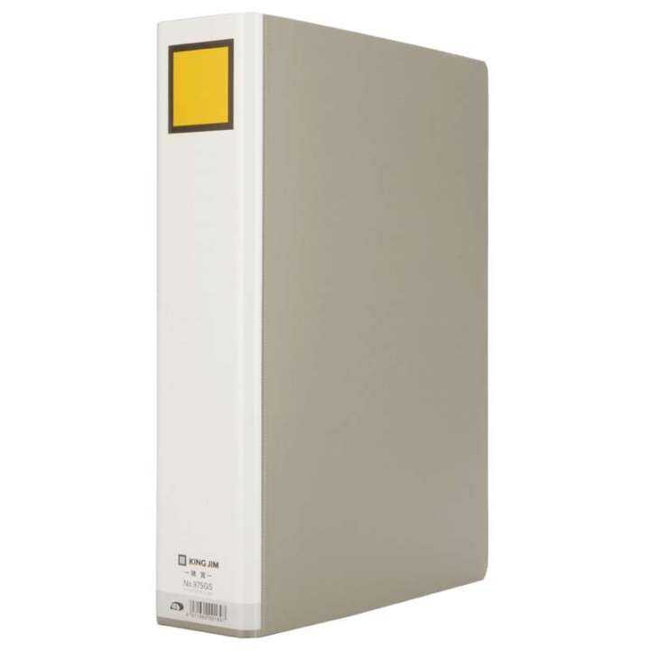 Japan KING JIM Jinguong Opentube Folder 975GS Punchtype Data Files