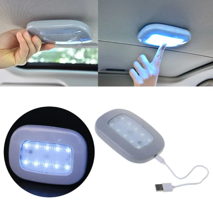 Universal Vehicle Roof Ceiling Lamp LED Auto Interior Light USB ...