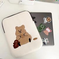 เคสมือถือลายหมีการ์ตูนน่ารักแขนกระเป๋าใส่แล็ปท็อป,เคสสำหรับไอแพด Mac Book Asus 11 12 13 13.3 14 15.6นิ้วคอมพิวเตอร์โน๊ตบุ๊ค