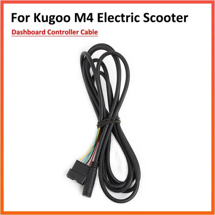 Dashboard Display Connecting Cable for KUGOO M4 Electric Scooter Skateboard Display 6 Pin