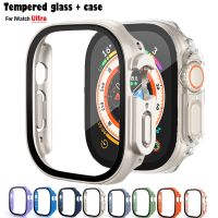 Glass Case For Apple Watch Ultra 49mm band smartwatch PC Bumper Screen Protector Tempered Cover iwatch series Ultra Accessories